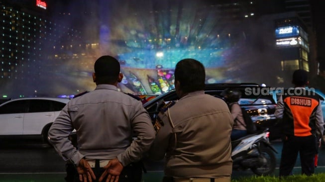 Pesta Tahun Baru 2025: 12 Titik di Jakarta Dijaga Ketat Ribuan Polisi