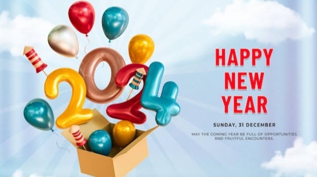 15 Pantun Selamat Tahun Baru 2024, Ucapan Happy New Year dengan Gaya Baru