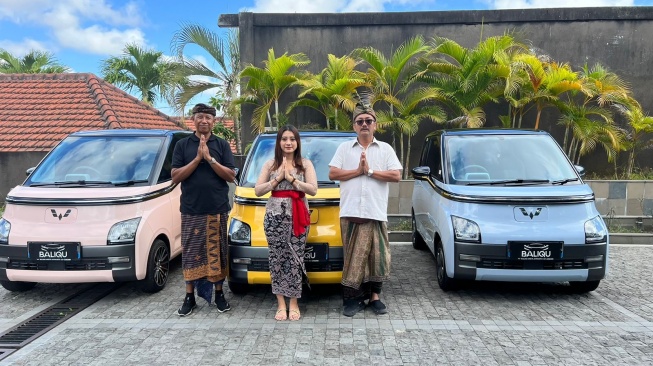 Liburan di Bali Sekarang Bisa Sewa Mobil Listrik. (Foto: Baliqu Car)