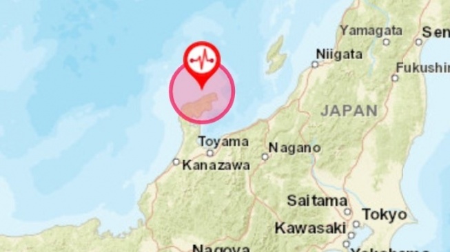 Gempa di Jepang Timbulkan Gelombang Tsunami di Beberapa Wilayah