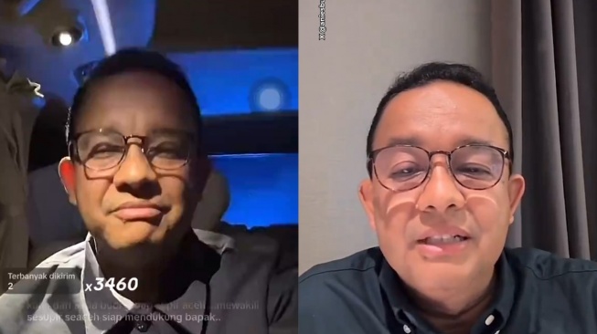 Momen Kocak Anies Baswedan Tak Paham Etalase Saat Live TikTok Juga Ditertawakan Anak-Anaknya