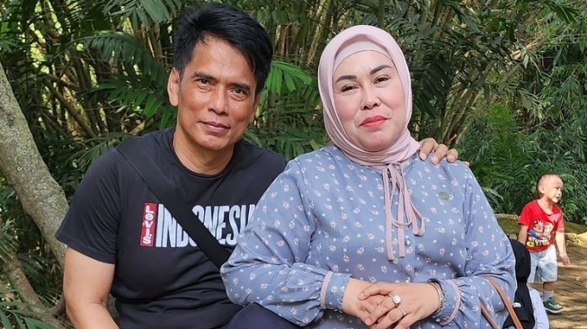 Potret Mesra Ayah dan Ibu Lesti Kejora (Instagram/@ayah_kejora)
