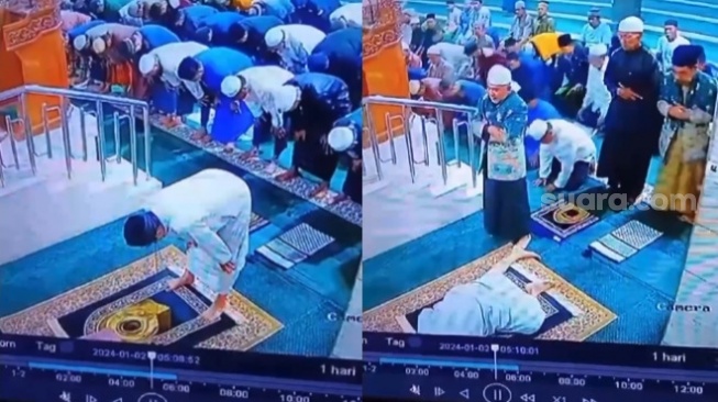 Imam Masjid di Balikpapan Meninggal Saat Sujud, Warganet Doakan Husnul Khotimah