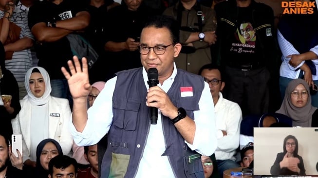 Beda dengan Muhaimin, Anies Tak Masalah 2 Panelis Debat Capres dari Unhan