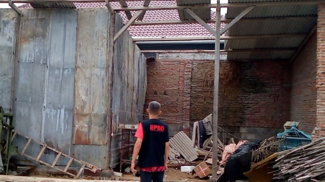 Puting Beliung Terjang Turen Malang, Sejumlah Bangunan Rusak