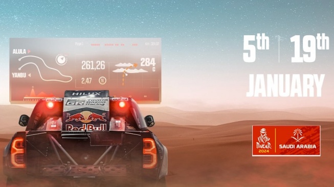 Dakar Rally 2024 Saudi Arabia Mulai Esok, Peta Gurun Terbesar Dunia Dirilis