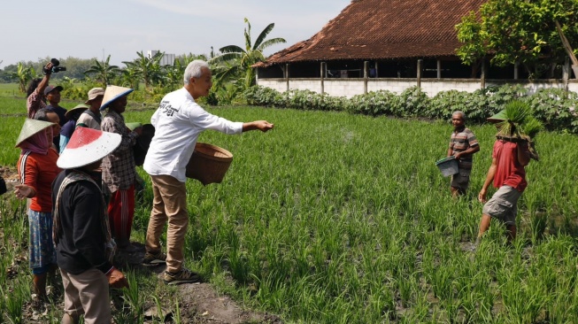 Ganjar Bongkar Masalah Pupuk Bersubsidi Langka di Indonesia, Ternyata Gara-gara Ini