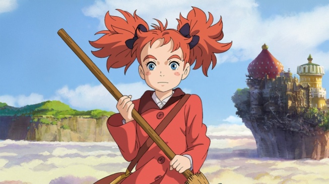 Review Film 'Mary and the Witch's Flower', Anime dengan Vibes Studio Ghibli