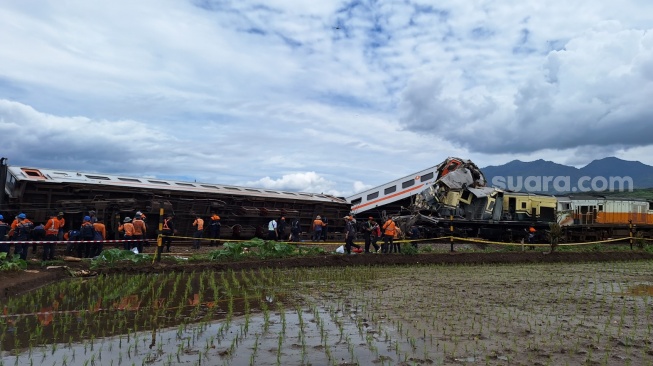 Adu Banteng KA Turangga vs KA Bandung Raya: 24 Orang Dirawat di RSUD Cicalengka, Begini Kondisinya