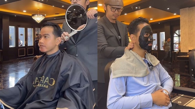 Gibran Potong Rambut dan Perawatan Wajah Jelang Debat Capres, Publik: Nyantai Dulu si Samsul