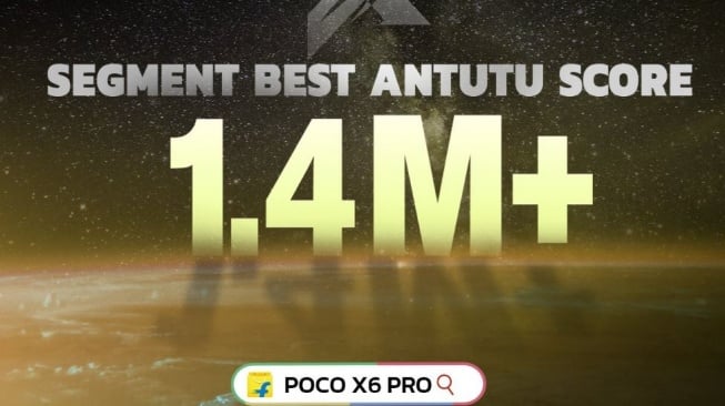 Skor AnTuTu POCO X6 Pro. (POCO)