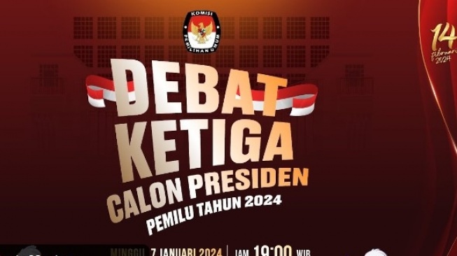 Live! Link Youtube Debat Ketiga Calon Presiden Pemilu 2024