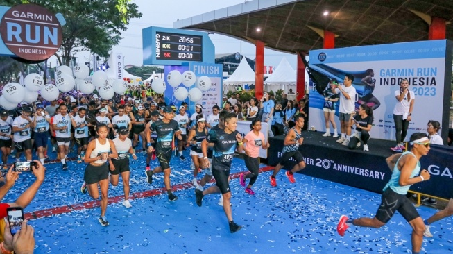 Gate Start Garmin Run 2023. [Garmin Indonesia]