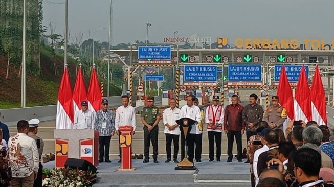 Tol Pamulang-Cinere-Raya Bogor Resmi Beroperasi