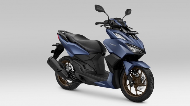 Vario 160 Grande Matte Blue  [PT Astra Honda Motor].