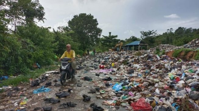 Sampah Lama Menumpuk di TPA Sebayar, Ini Penjelasan Pemkab Natuna