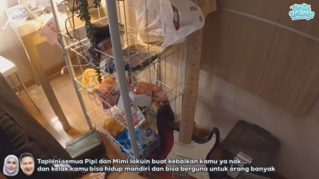 Potret Kamar Kos Gavin Anak Arie Untung dan Fenita Arie. (YouTube/CERITA UNTUNGS)