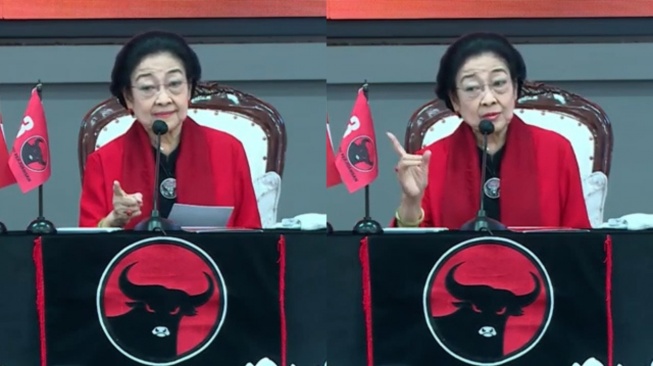 Ketua Umum (Ketum) PDIP Megawati Soekarnoputri. (Youtube PDI Perjuangan)