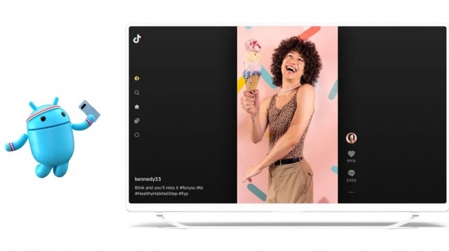 Google rilis fitur transmisi konten TikTok dari ponsel ke perangkat dengan Chromecast. [Google]