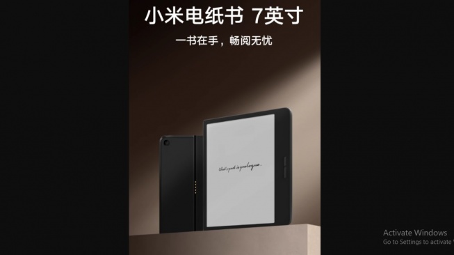 Xiaomi E-paper Book. [Gizmochina]