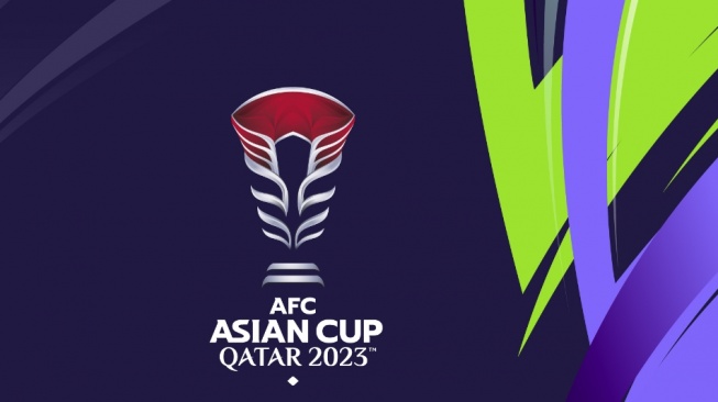 Logo Piala Asia 2023 Qatar yang akan digelar 12 Januari - 10 Fabruari 2024. [doc. AFC]