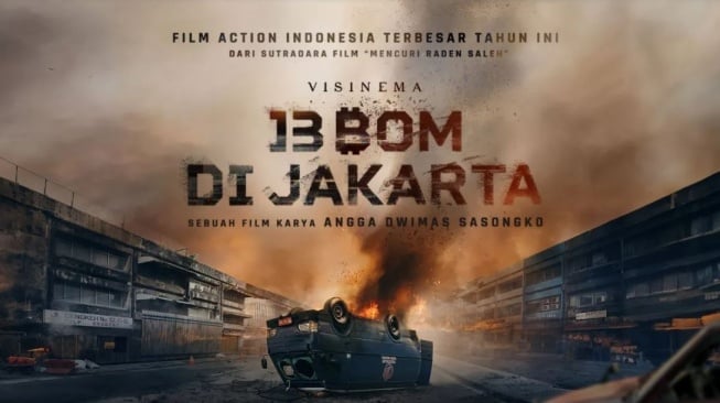 Kurang dari Sebulan, Film '13 Bom di Jakarta' Tembus Satu Juta Penonton