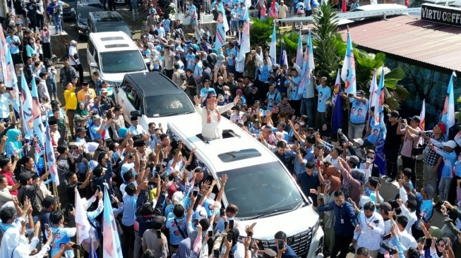 Prabowo di Bengkulu: Saya akan Lanjutkan Perjuangan Pak Jokowi