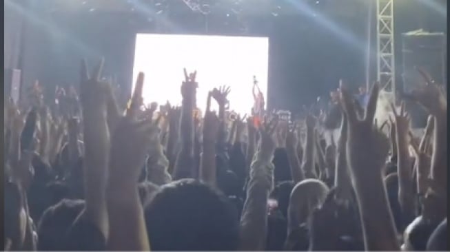 Geger Video NDX AKA Ngambek Tak Mau Lanjutkan Konser, Gara-gara Penonton Teriak Prabowo