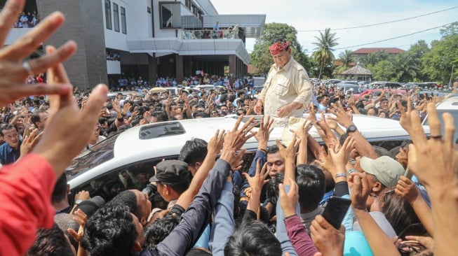 Prabowo Tegaskan Tak Akan Gentar dengan Koruptor