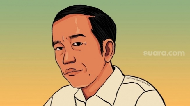 Ilustrasi Presiden Joko Widodo (Jokowi). [Suara.com/Ema]