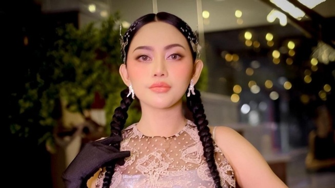 OOTD Rachel Vennya di Met Gala Replay 2023 (Instagram)