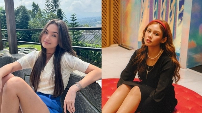 Adu Gaya Caitlin Halderman vs Vanesha Prescilla (Instagram/@CaitlinHalderman dan @vaneshaass)