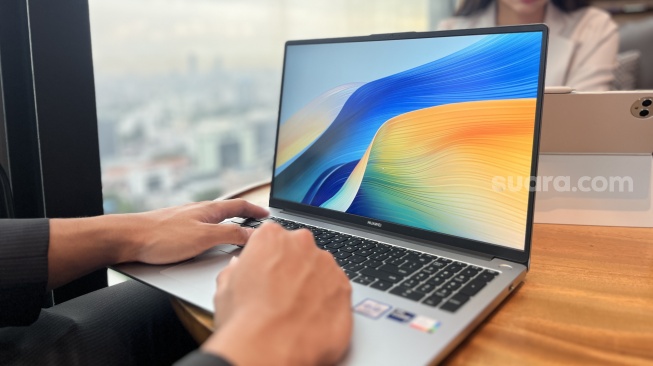 Huawei MateBook D 16 Resmi, Laptop Gahar Harga Rp 13 Juta