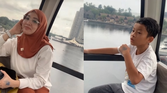 Potret Okie Agustina dan Gunawan Dwi Cahyo Kompak Urus Anak (Instagram/@gunawandwicahyo13)