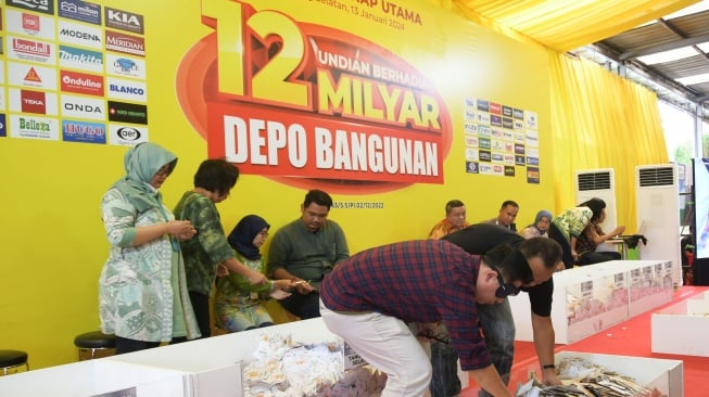 163 Pemenang Hadiah Depo Bangunan Rp12 Miliar, Simak Informasinya di Sini!