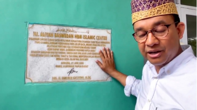 Fakta Masjid Ibu Anies Baswedan di Sorong, Dibangun di Atas Darah Pejuang Palestina