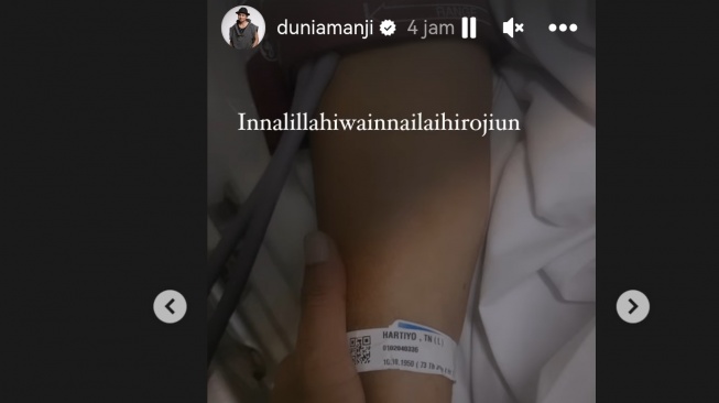 Ayah Anji Manji meninggal dunia (Instagram/@duniamanji)