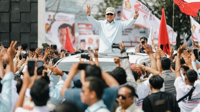 Lagi, Media Asing Soroti Prabowo: Elekbilitasnya Unggul dan Bisa Menang Satu Putaran