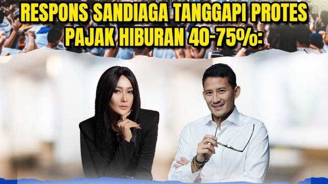 Protes Inul Daratista soal wacana kenaikan pajak direspon Sandiaga Uno (Instagram/@sandiuno)