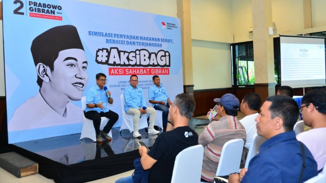 Relawan Aksi Sahabat Gibran Lakukan Simulasi Program Makan Siang Gratis di Semarang dan Yakin Bisa Diterapkan