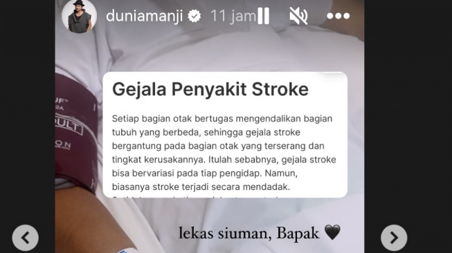 Ayah Anji Manji meninggal dunia (Instagram/@duniamanji)