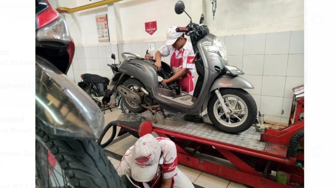 AHASS Jakarta-Tangerang Servis Jutaan Motor Sepanjang 2023