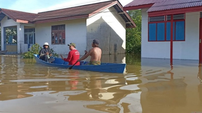 5.740 Rumah Terdampak Banjir di Kapuas Hulu, Ketua RT: Kasihan Warga Kami