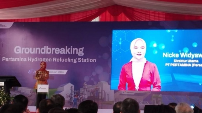 Pertamina Mulai Bangun Stasiun Pengisian Hidrogen