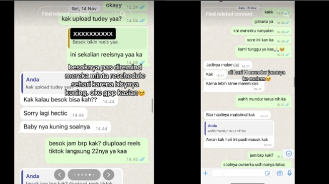 Denise Chariesta Dituding Tidak Profesional saat Diendorse Makanan. (TikTok)