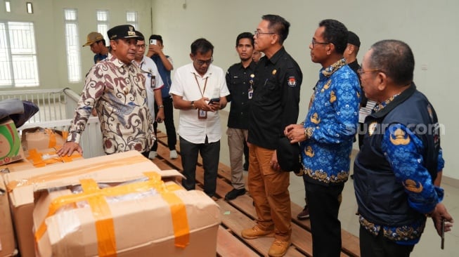 Distribusi Logistik Pemilu di Tengah Cuaca Ekstrem, Bahtiar: Kawal dengan Baik