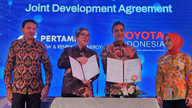 Pertamina and Toyota Collaborate to Develop Hydrogen Ecosystem for Transportation.  (Photo: TMMIN)