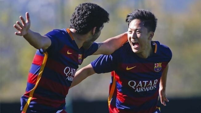 Siapa Lee Seung-woo, Jebolan Barcelona yang Jadi Rekan Pratama Arhan di Suwon FC