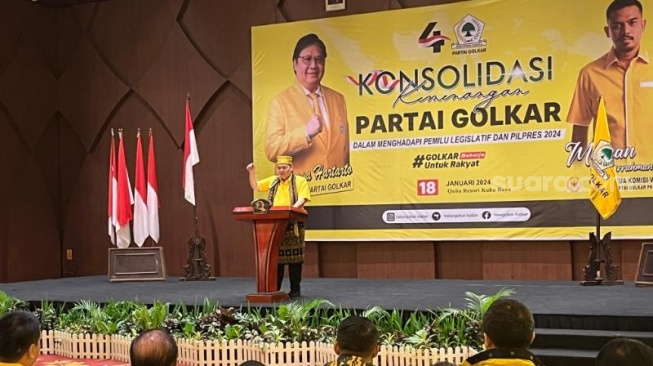 Demi Hal Ini, Airlangga Minta Kader Golkar Kerja Keras Raih 20 Persen Suara Pileg 2024