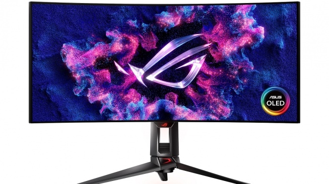 ROG Swift OLED PG34WCDM. [Asus Indonesia]